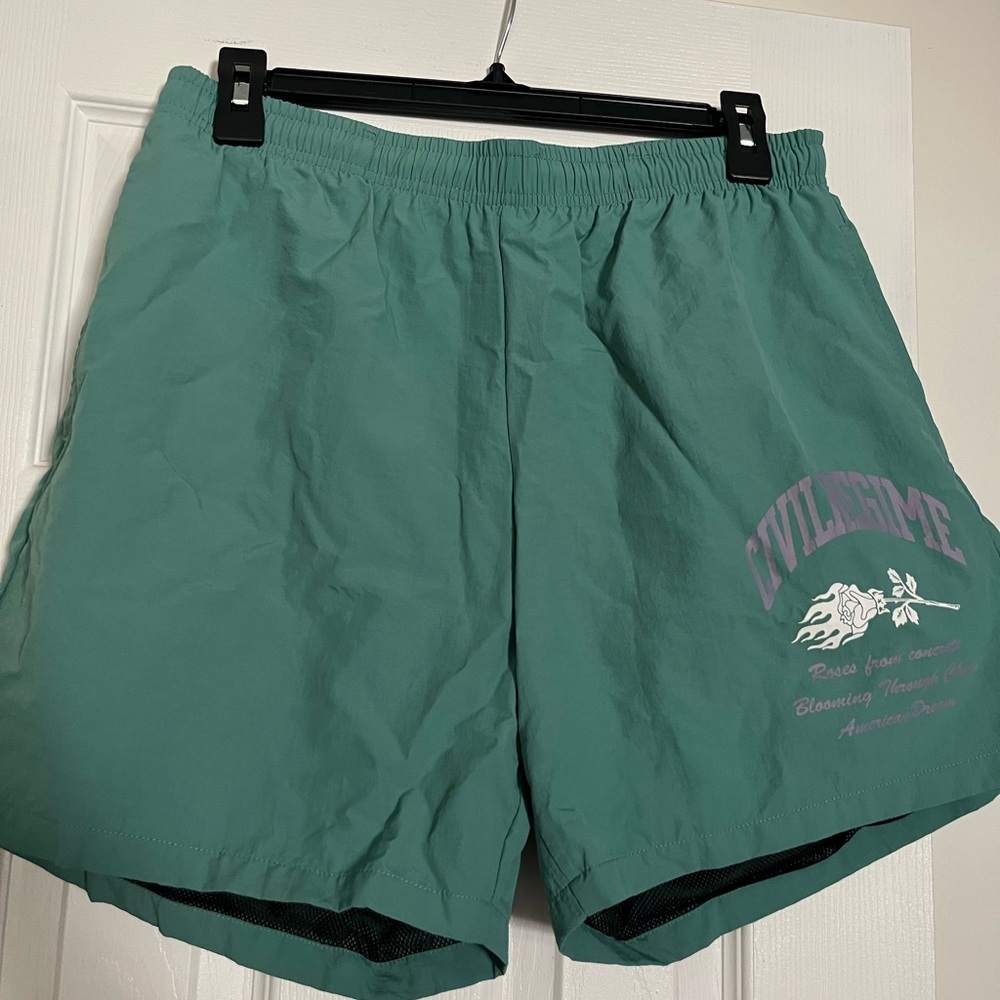 Green Women’s Shorts